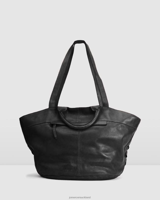 Jo Mercer Black Leather Biba lewisburg tote bag Accessories 46242463
