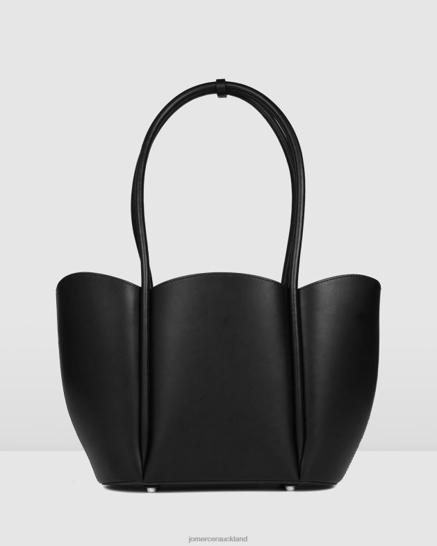 Jo Mercer Black Leather Eleni tote bag Accessories 46242459