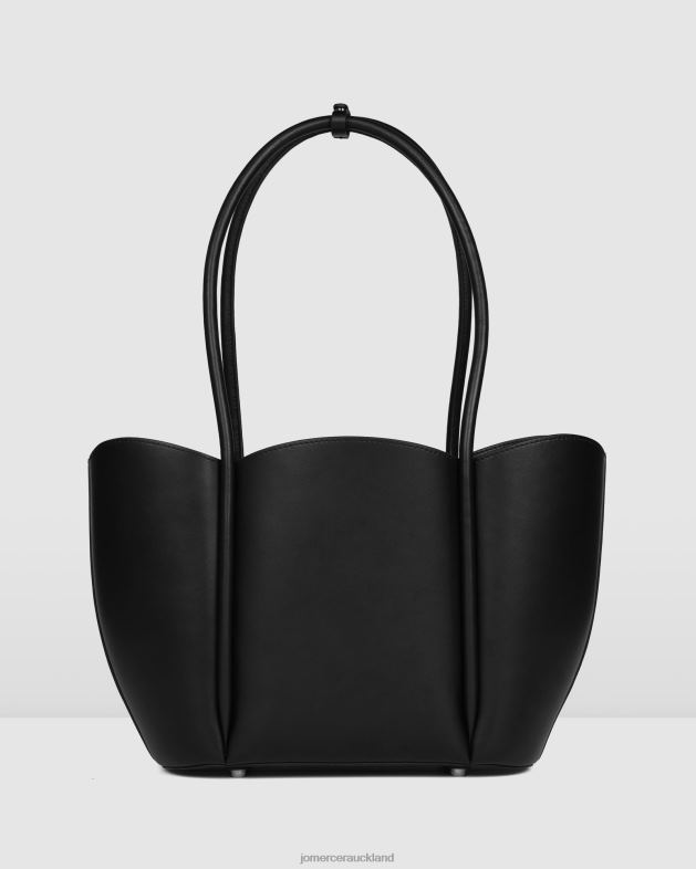 Jo Mercer Black Leather Eleni tote bag Accessories 46242459