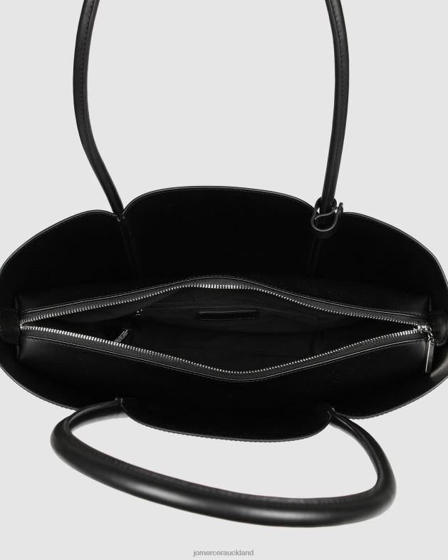 Jo Mercer Black Leather Eleni tote bag Accessories 46242459