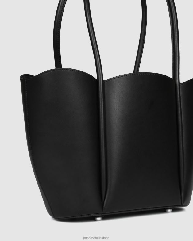 Jo Mercer Black Leather Eleni tote bag Accessories 46242459