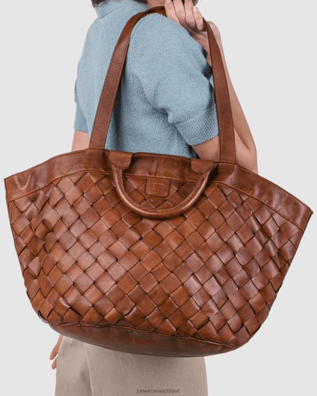 Jo Mercer Tan Leather Biba lewisburg tote bag Accessories 46242464