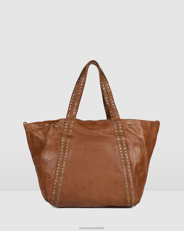 Jo Mercer Tan Leather Biba sherman tote bag Accessories 46242466