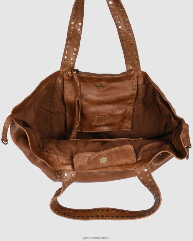 Jo Mercer Tan Leather Biba sherman tote bag Accessories 46242466