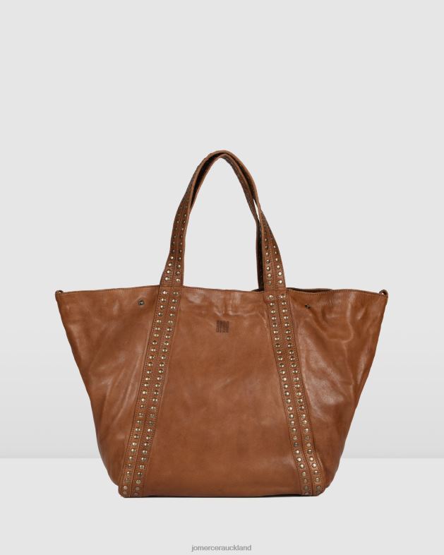 Jo Mercer Tan Leather Biba sherman tote bag Accessories 46242466