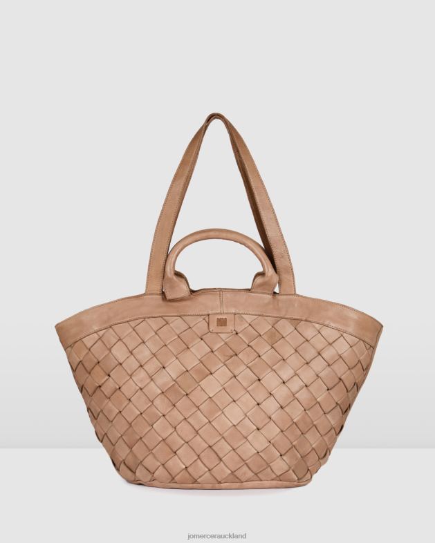 Jo Mercer Taupe Leather Biba lewisburg tote bag Accessories 46242465