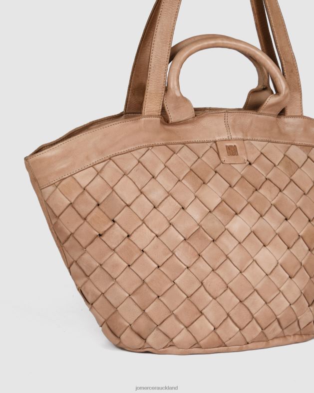 Jo Mercer Taupe Leather Biba lewisburg tote bag Accessories 46242465