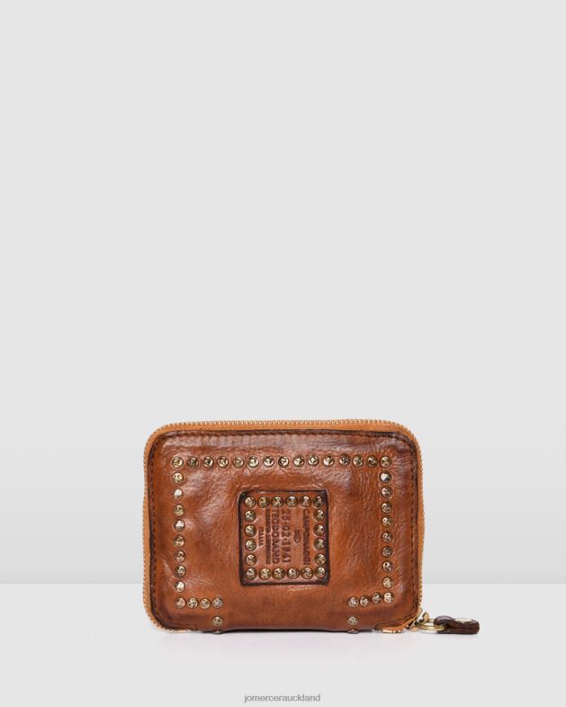 Jo Mercer Cognac Leather Campomaggi montecarlo wallet Accessories 46242468