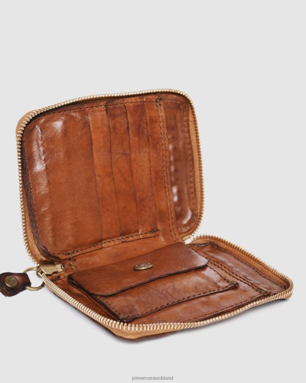 Jo Mercer Cognac Leather Campomaggi montecarlo wallet Accessories 46242468