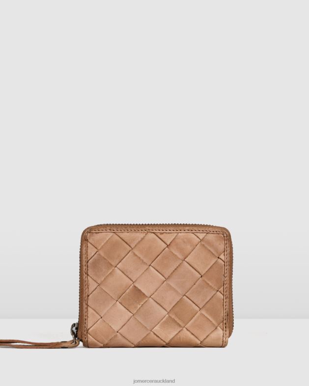 Jo Mercer Taupe Leather Biba lewisburg mini wallet Accessories 46242471