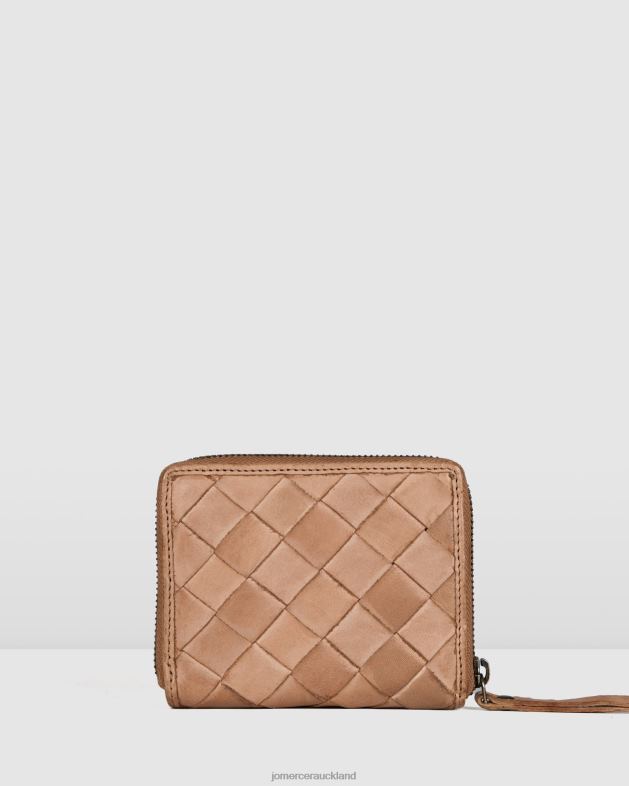 Jo Mercer Taupe Leather Biba lewisburg mini wallet Accessories 46242471