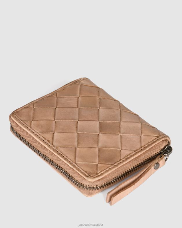 Jo Mercer Taupe Leather Biba lewisburg mini wallet Accessories 46242471