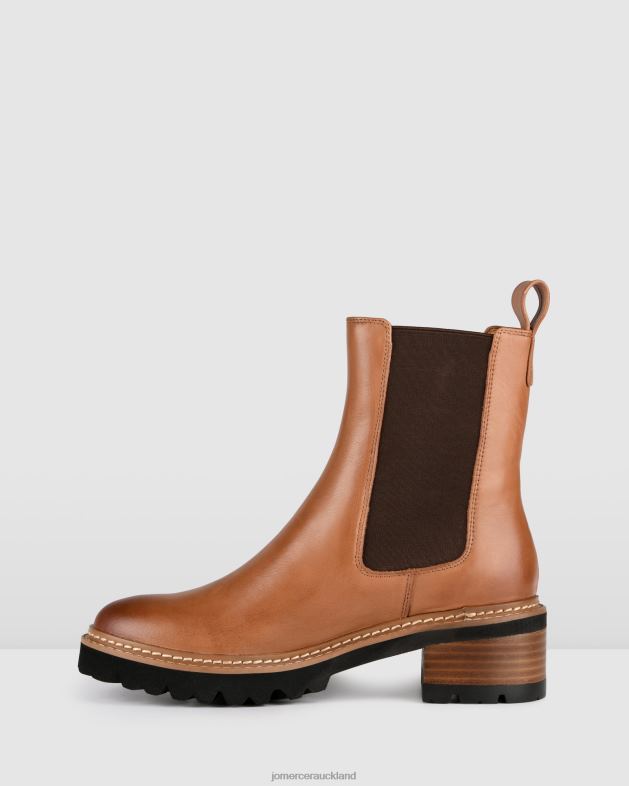 Jo Mercer Brandy Leather Como flat ankle boots Footwear 46242328
