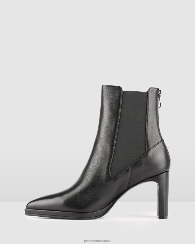 Jo Mercer Black Leather Faith platform high ankle boots Footwear 46242299