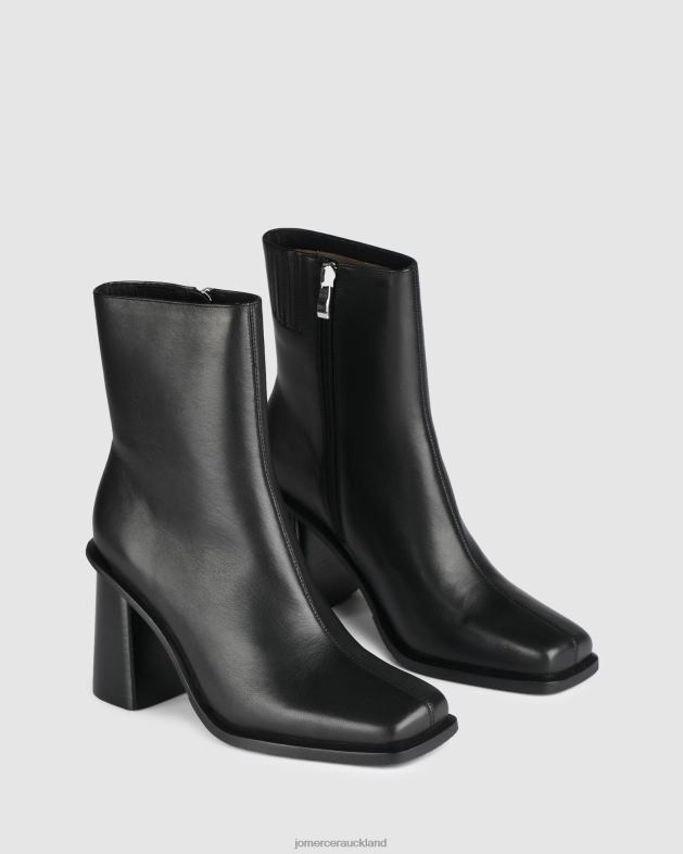 Jo Mercer Black Leather King high ankle boots Footwear 46242308