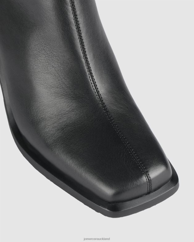 Jo Mercer Black Leather King high ankle boots Footwear 46242308