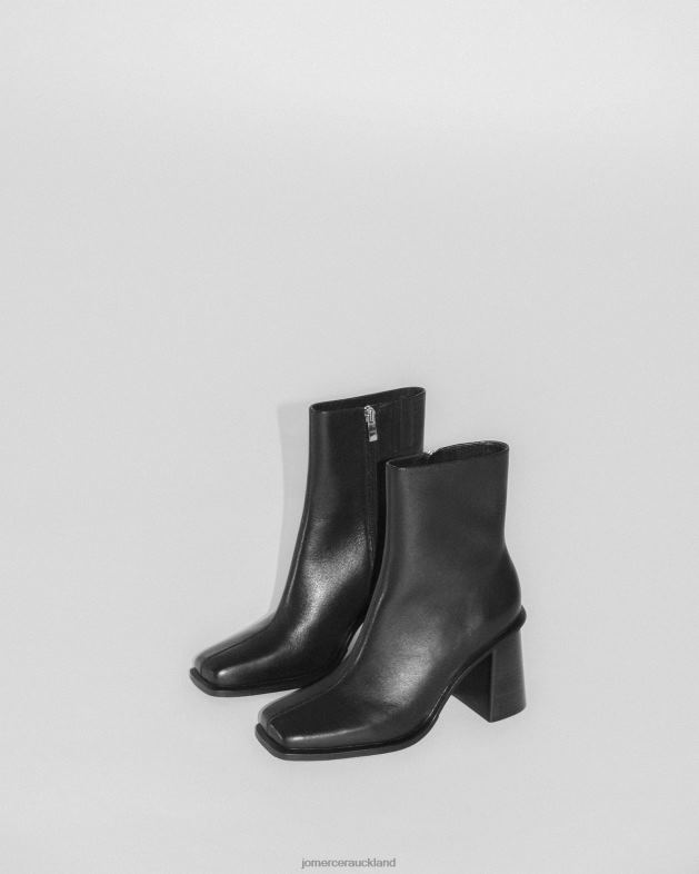Jo Mercer Black Leather King high ankle boots Footwear 46242308