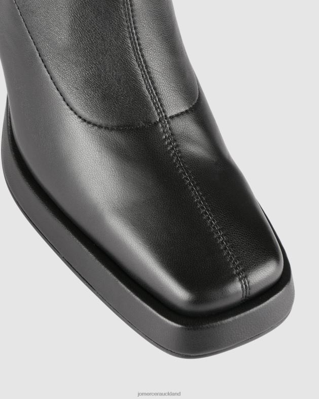 Jo Mercer Black Leather Yale high platform ankle boots Footwear 46242293