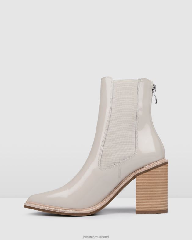 Jo Mercer Bone Patent Luxe high ankle boots Footwear 46242329