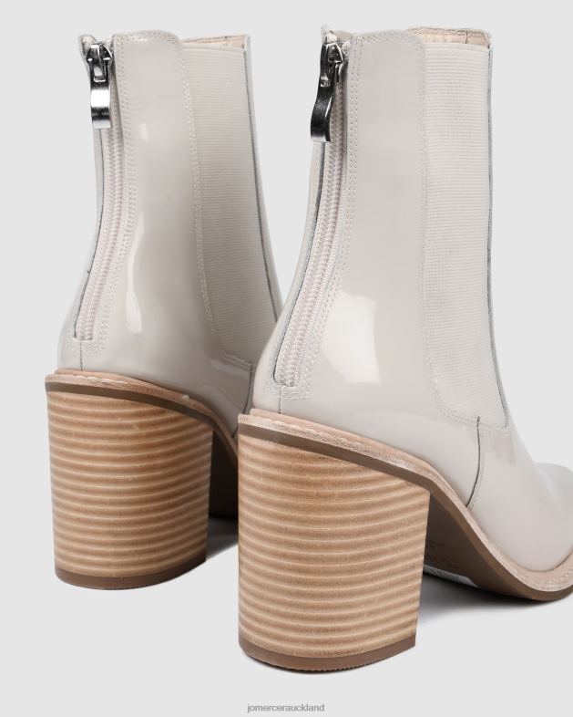 Jo Mercer Bone Patent Luxe high ankle boots Footwear 46242329