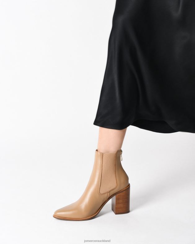 Jo Mercer Tan Leather Lover high ankle boots Footwear 46242303