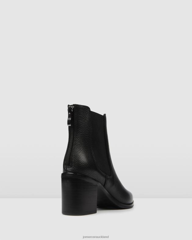 Jo Mercer Black Leather Allure mid ankle boots Footwear 46242360