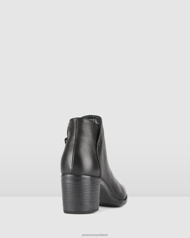 Jo Mercer Black Leather Sense mid ankle boots Footwear 46242353