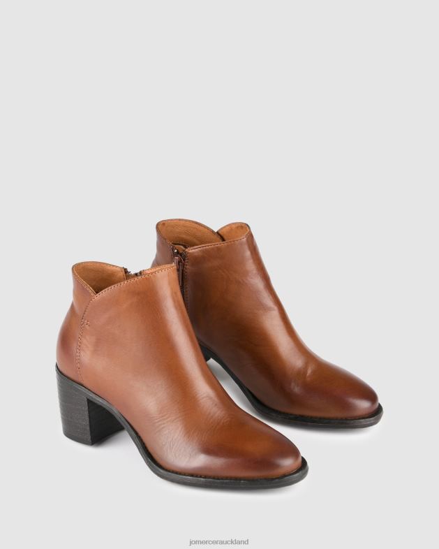 Jo Mercer Brandy Leather Sense mid ankle boots Footwear 46242354