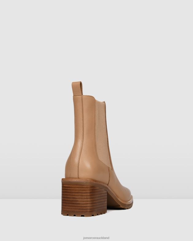 Jo Mercer Tan Leather Harley mid ankle boots Footwear 46242359