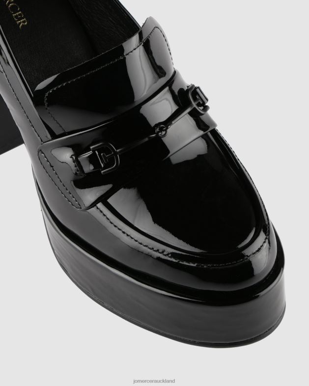 Jo Mercer Black Patent Ezard high heel shoes Footwear 4624275