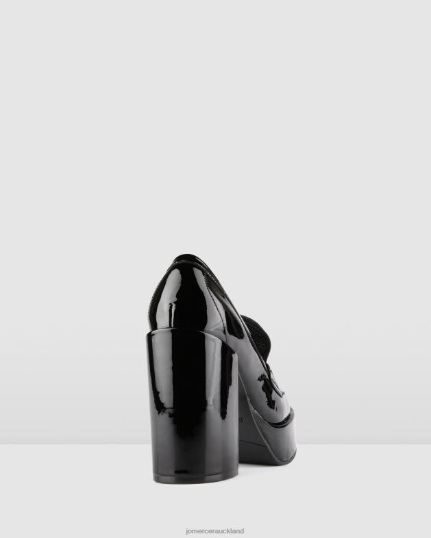 Jo Mercer Black Patent Ezard high heel shoes Footwear 4624275