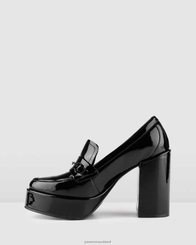 Jo Mercer Black Patent Ezard high heel shoes Footwear 4624275