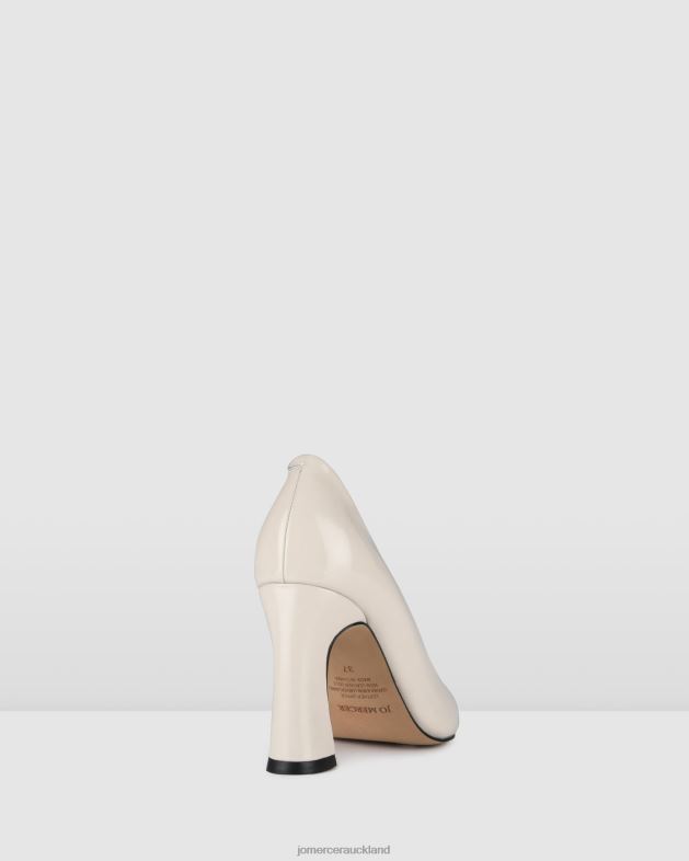 Jo Mercer Bone Box Leather Dove high heels Footwear 46242144