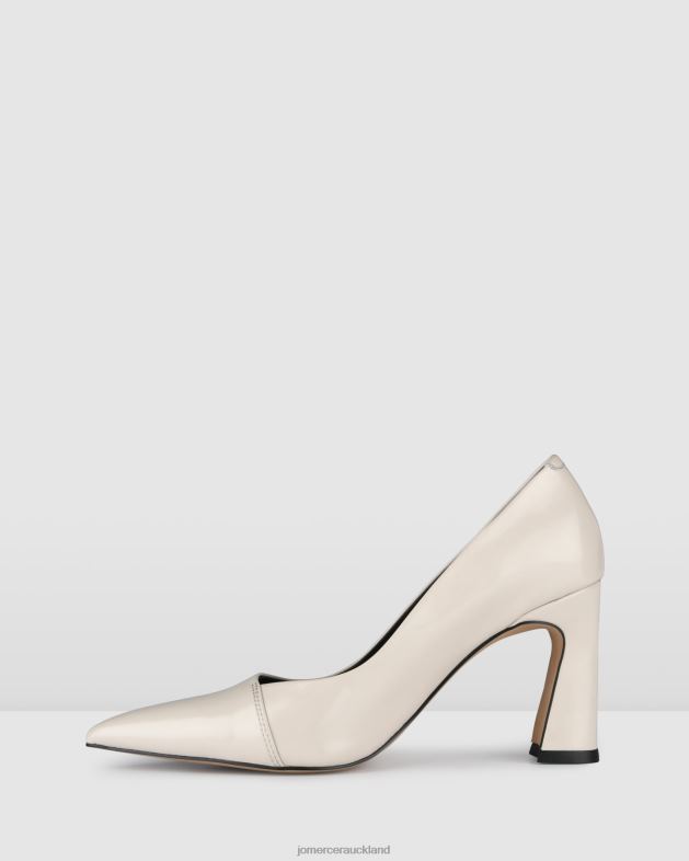 Jo Mercer Bone Box Leather Dove high heels Footwear 46242144