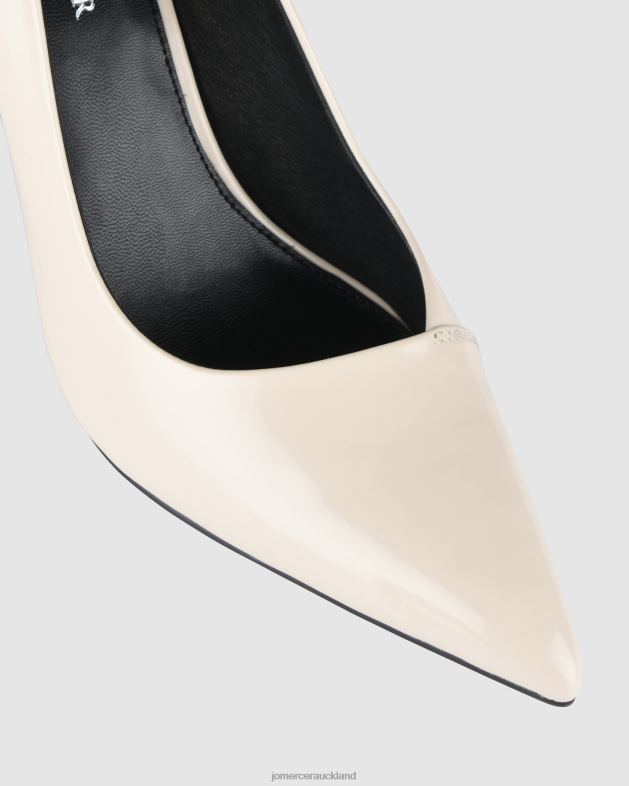 Jo Mercer Bone Box Leather Dove high heels Footwear 46242144