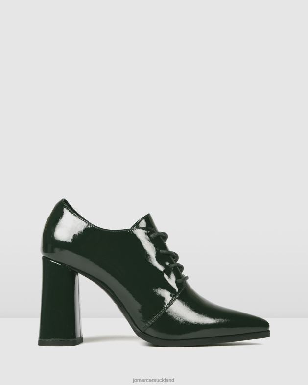 Jo Mercer Forest Green Patent Tasha high heels Footwear 46242123