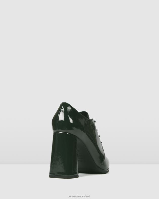 Jo Mercer Forest Green Patent Tasha high heels Footwear 46242123