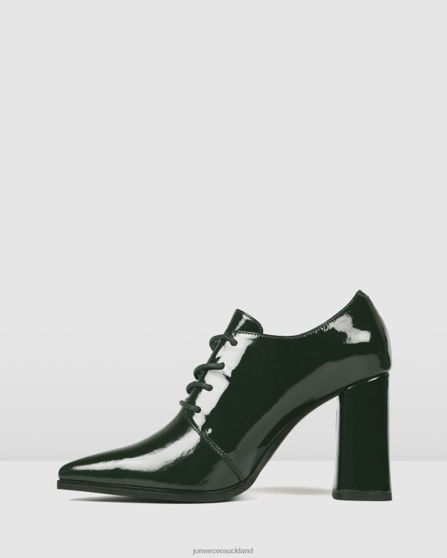 Jo Mercer Forest Green Patent Tasha high heels Footwear 46242123