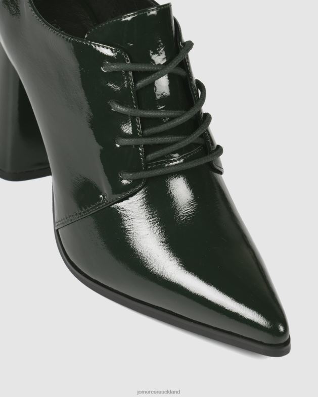 Jo Mercer Forest Green Patent Tasha high heels Footwear 46242123