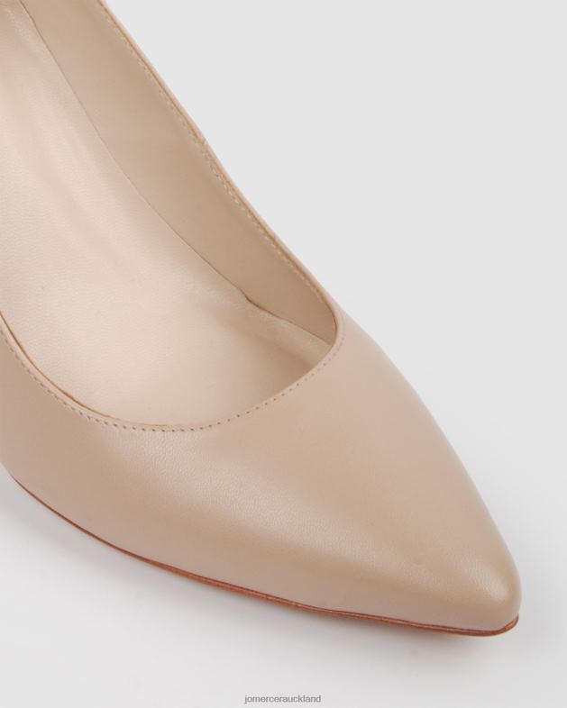 Jo Mercer Light Beige Leather Nigella high heels Footwear 46242102