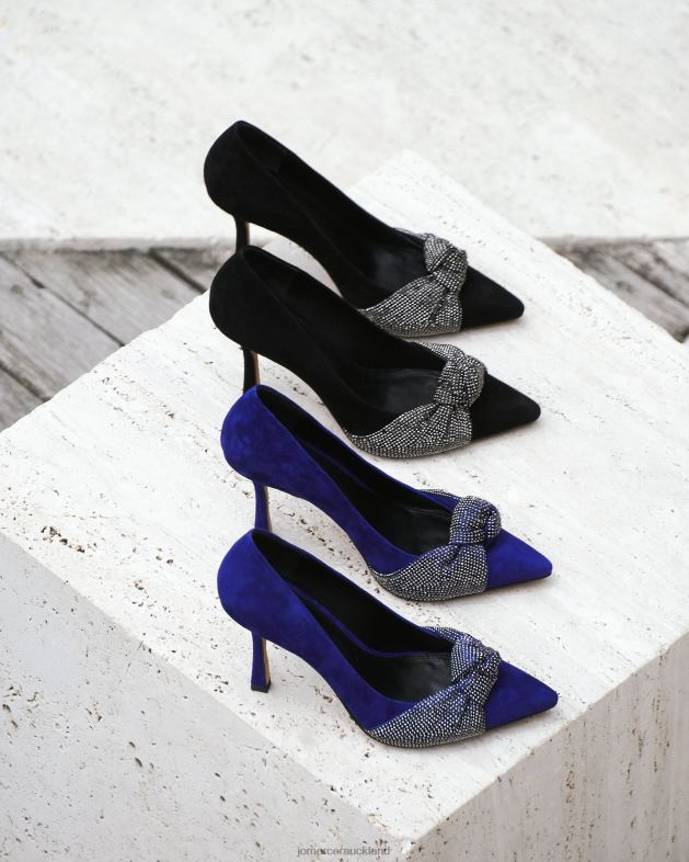 Jo Mercer Ultra Violet Suede Lexie high heels Footwear 4624294