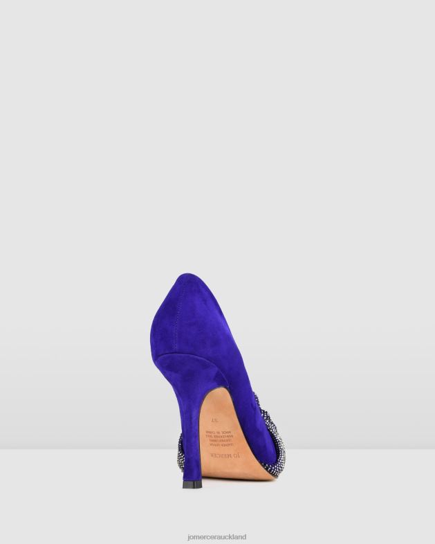 Jo Mercer Ultra Violet Suede Lexie high heels Footwear 4624294
