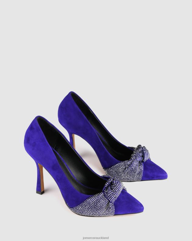 Jo Mercer Ultra Violet Suede Lexie high heels Footwear 4624294