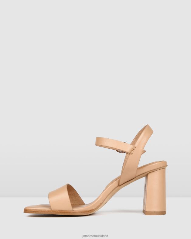 Jo Mercer Beige Leather Calais high heel sandals Footwear 46242104