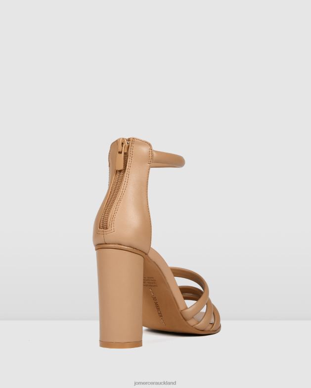 Jo Mercer Beige Leather Pippin high heel sandals Footwear 4624298
