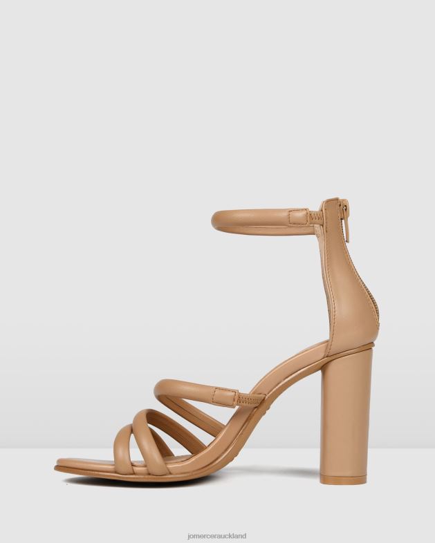 Jo Mercer Beige Leather Pippin high heel sandals Footwear 4624298