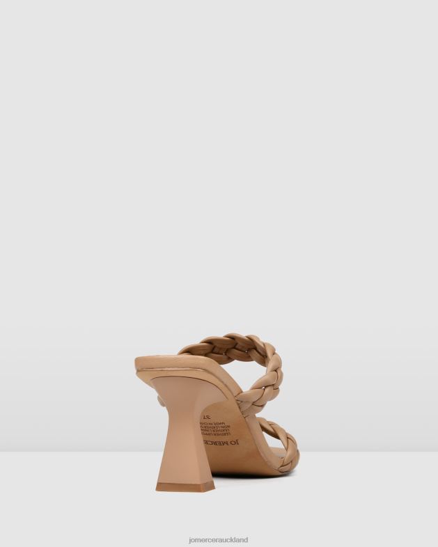 Jo Mercer Beige Leather Zoe high heel sandals Footwear 46242112