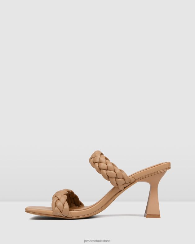 Jo Mercer Beige Leather Zoe high heel sandals Footwear 46242112