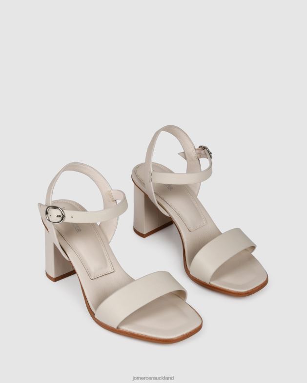 Jo Mercer Bone Leather Calais high heel sandals Footwear 46242105