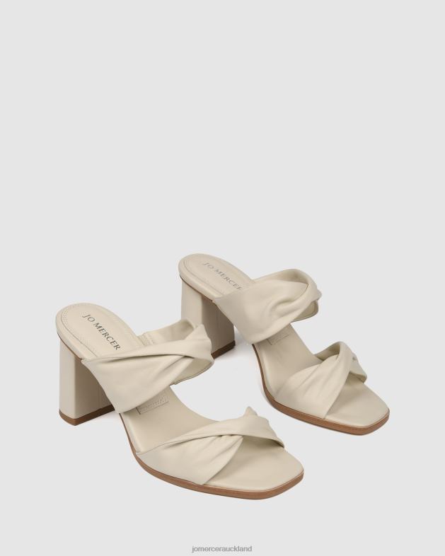 Jo Mercer Bone Leather Caylie high heel sandals Footwear 4624287